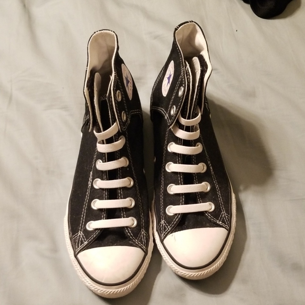 Black High Top Converse